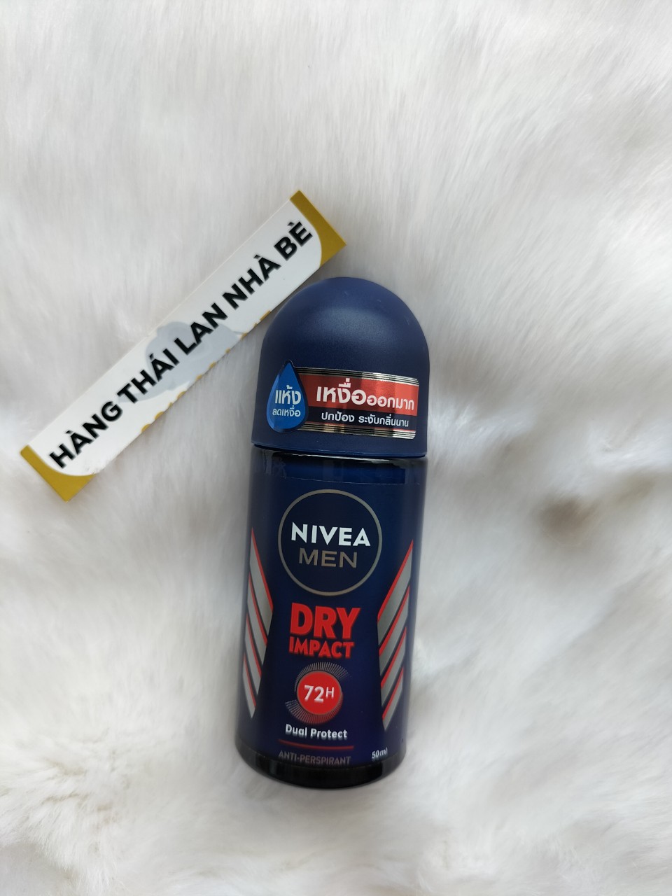 Lăn khử mùi nivea thái lan 50ml- nivea nam dry impact