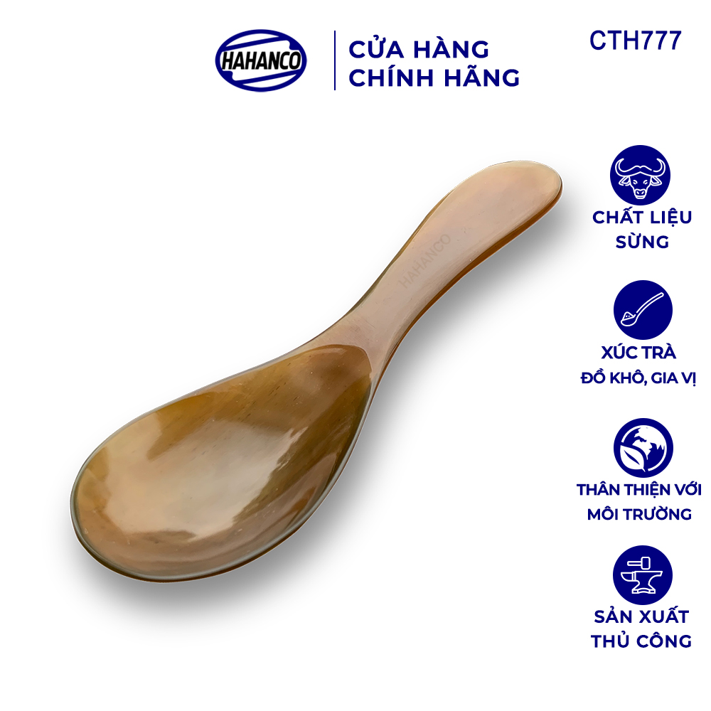Muỗng xúc trà bằng sừng xuất nhật - giúp không mất hương vị trà - CTH777