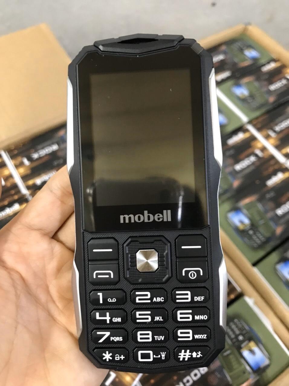 Điện thoại Mobell Rock 1 loa to sóng khỏe màn hình rộng mới Fullbox Bảo hành 12 tháng