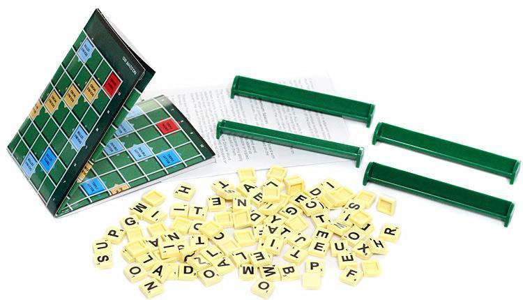 Scrabble - xếp chữ tiếng anh 17.5 x 3.5 x 11.5