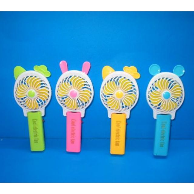 Quạt mini hình thú cầm tay siêu mát