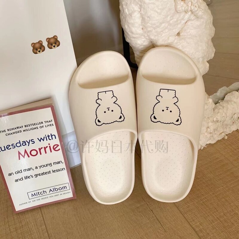 Dép gấu dáng mới cute giao màu ngẫu nhiên