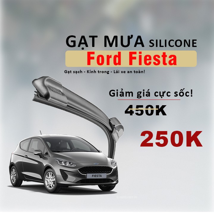 Gạt mưa silicon siêu sạch cho xe ford fiesta