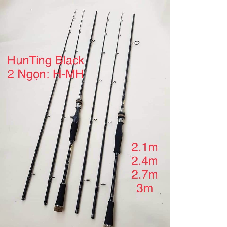 Cần Câu Lure 2 Khúc HunTing Black Cao Cấp - CL2K14