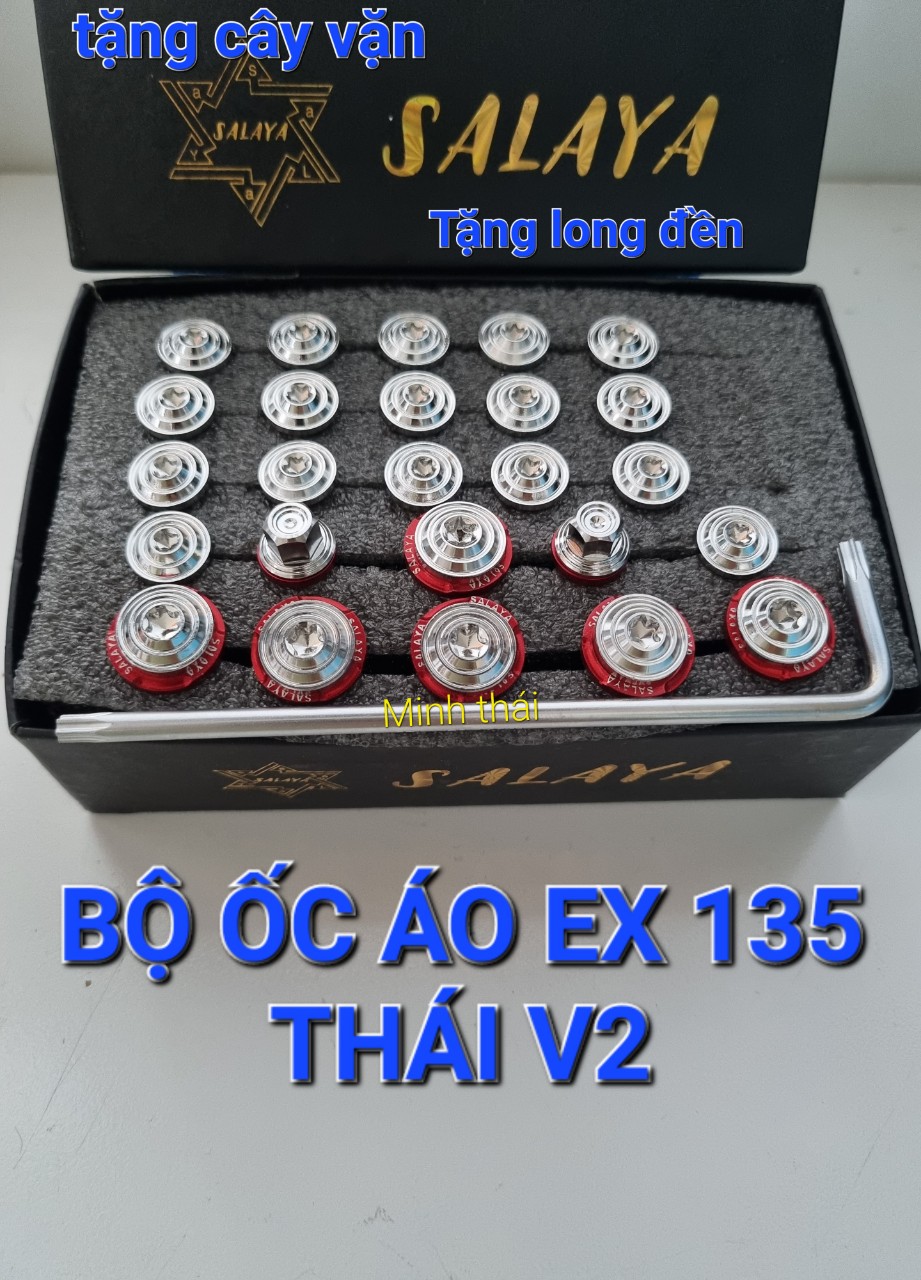 Bộ ốc áo 135 25 con