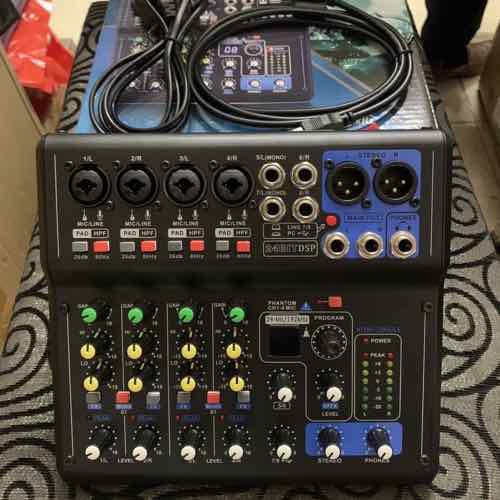 Bàn Trộn Âm thanh hát karaoke livestream Mixer G8 -bàn trộn mẫu mới bảo hành 6 tháng