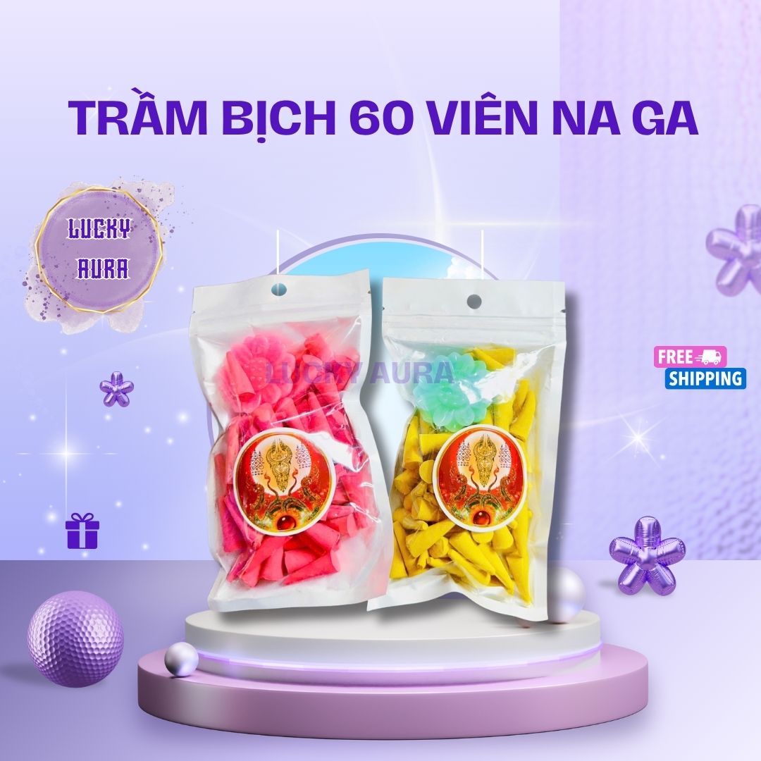 Nhang Trầm Naga Bịch 60 Viên Thái Lan
