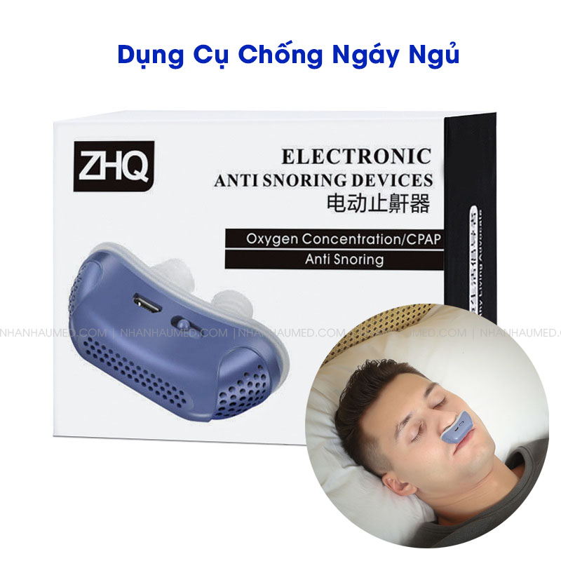 Dụng cụ chống ngáy ngủ và kết hợp lọc không khí 2 trong 1