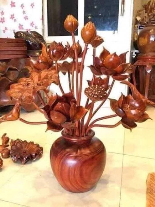 Hoa sen gỗ hương loại đặc biệt