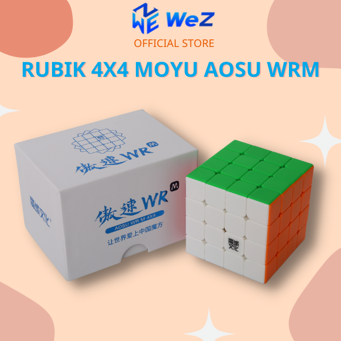 Rubik 4x4 MoYu AoSu WRM 2021 4x4 Không Viền Có Nam Châm