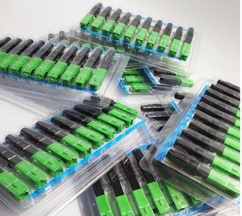 100 đầu fast connect đầu nối cáp quang nhanh ftth sc sc apc