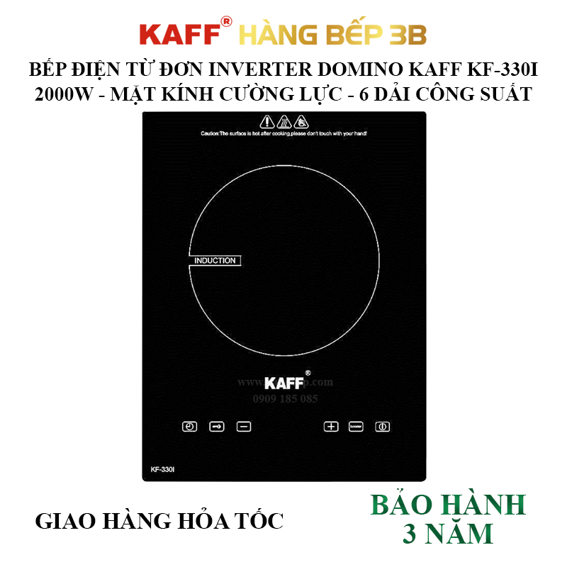 Nếp điện từ Domino KAFF KAFF KF-330I - Hàng Bếp 3B