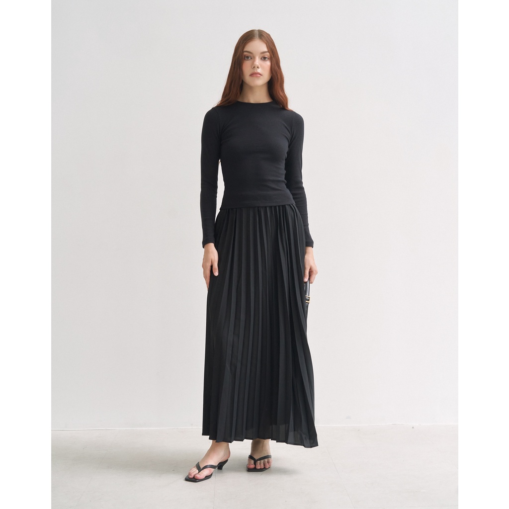 Chân váy xếp ly maxi siêu dài | hq2809 | lana official