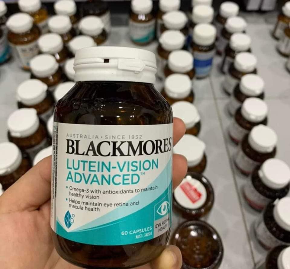 Bổ Mắt Blackmore Lutein Vision Advanced  - Hộp 60 Viên