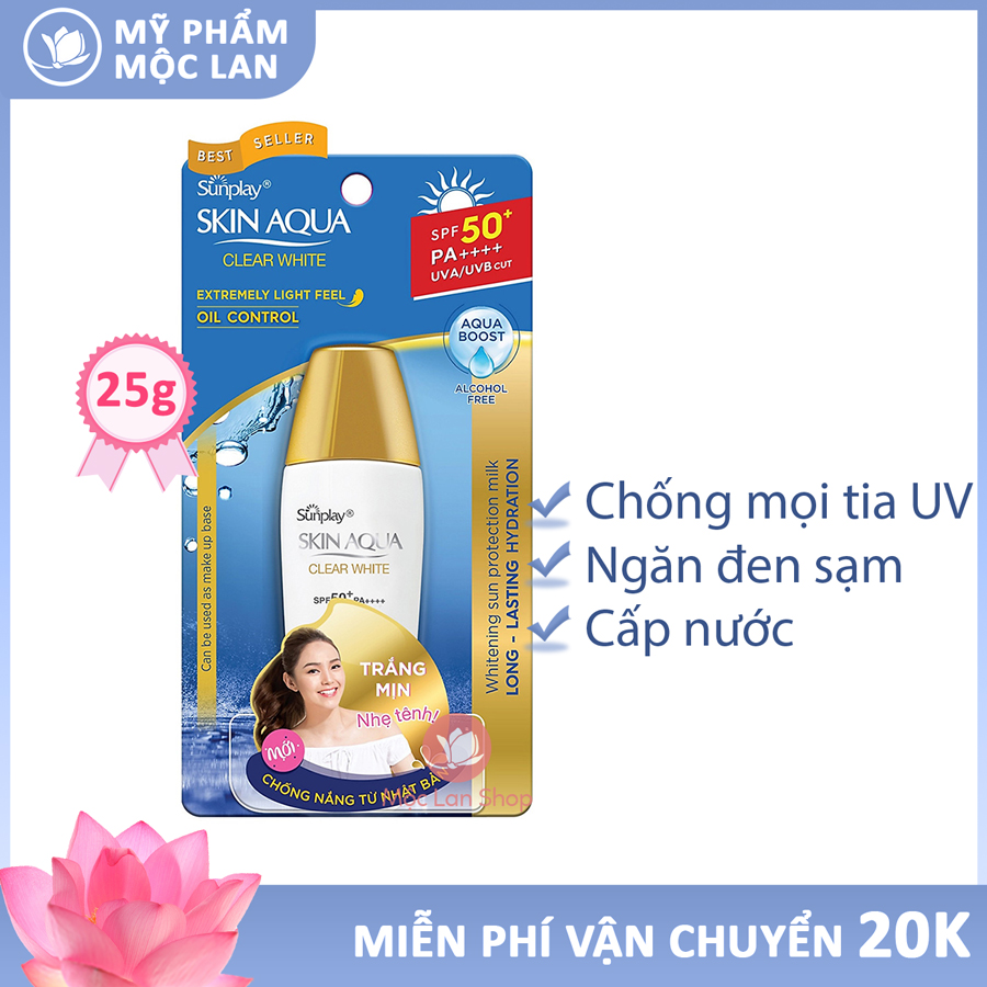 Kem Chống Nắng Sunplay SPF 50 (25g) - Mỹ phẩm Mộc Lan