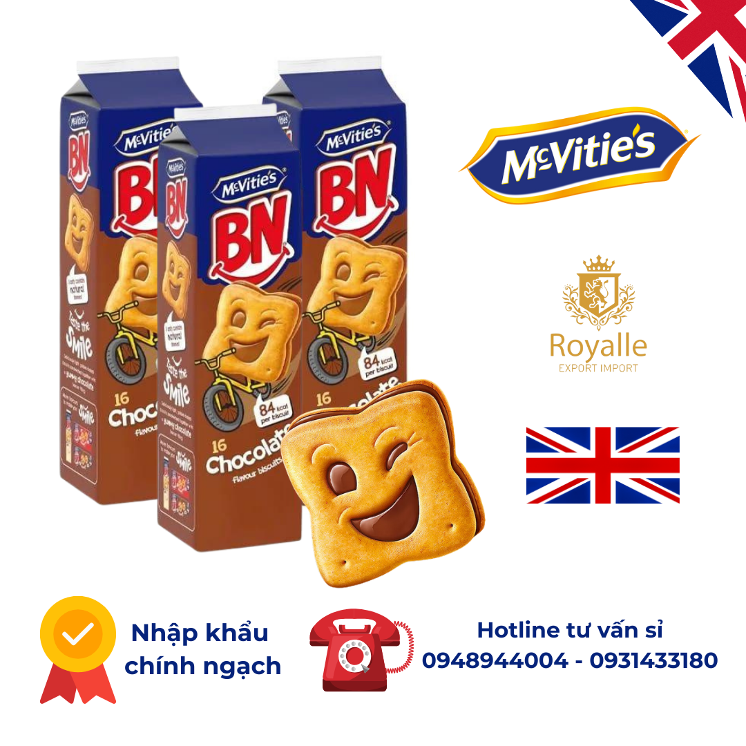 BÁNH QUY CHOCOLATE - MCVITIES BN CHOCOLATE BISCUITS 285G