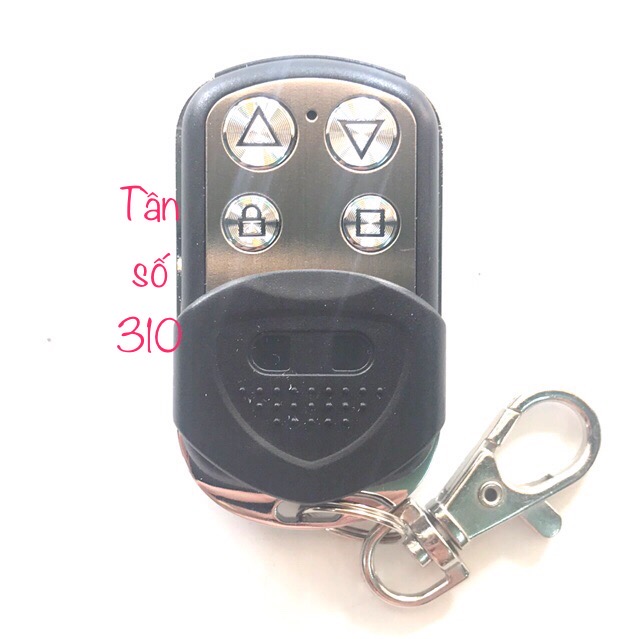 [HCM]Remote tần số 310 học lệnh điều khiển cửa cuốn chống nước
