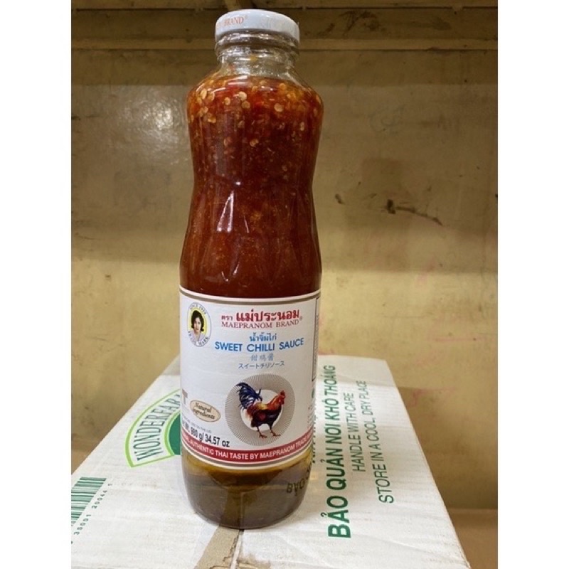  SỐT ỚT THÁI CHUA NGỌT CON GÀ 980G 