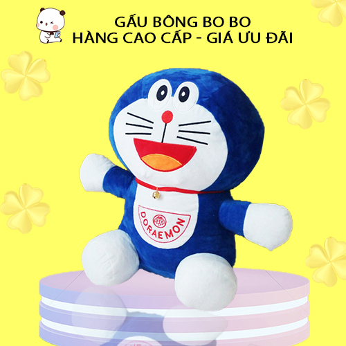 Gấu bông doremon nhí 30cm cao cấp vải nhung mịn gòn cao cấp an toàn cho bé gaubongbobo