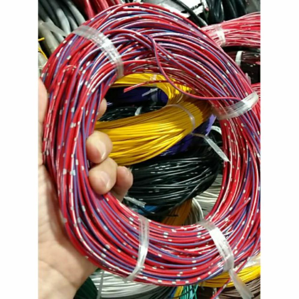 Dây điện mềm 0,85 của nhật cuộn 100m