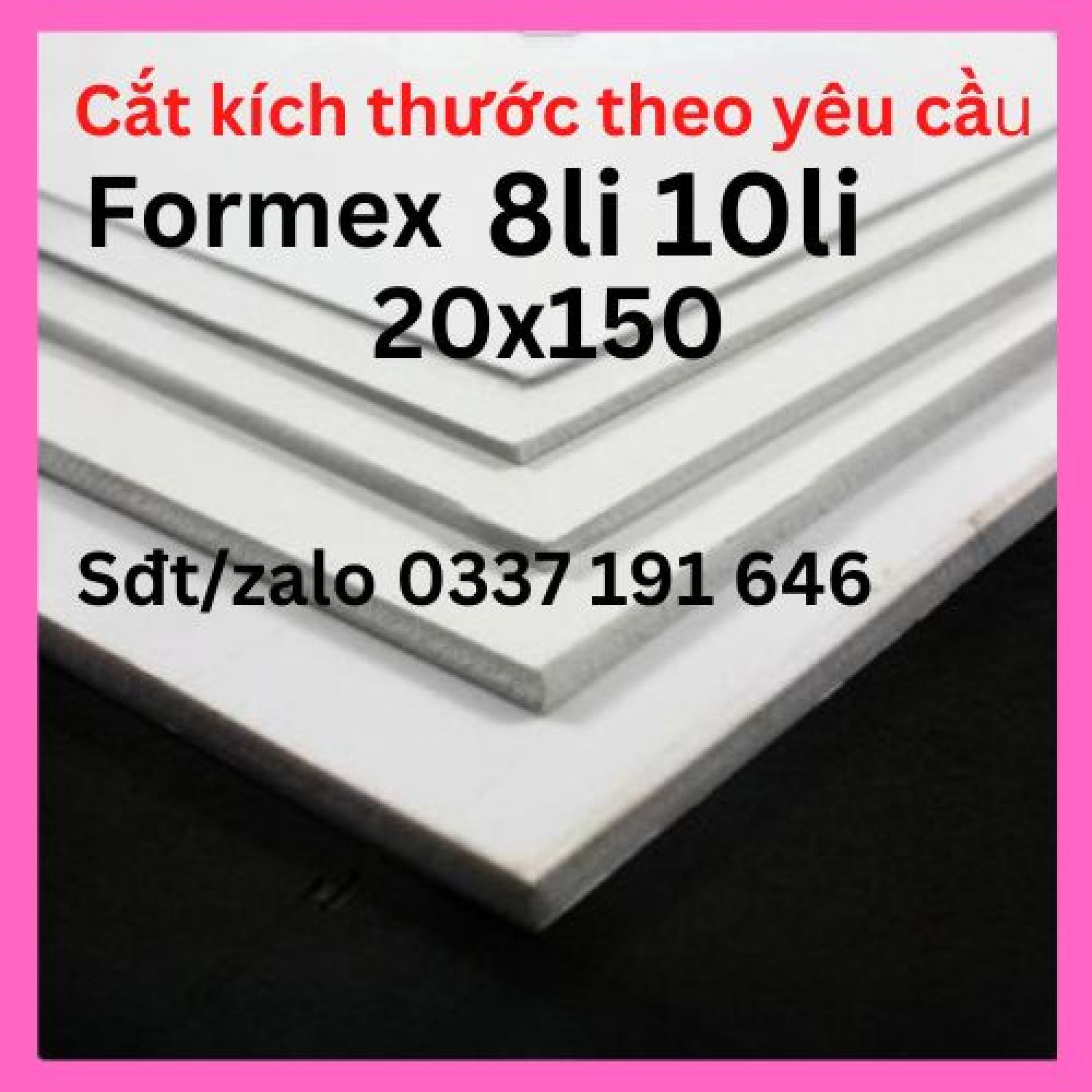 Bìa mô hình - 20 x150 (8mm 10mm) (bìa làm handmade, formex 2li 3li 4li 5li,8li,10li fomex 2ly 3ly 4ly 5ly, foam,fomic)