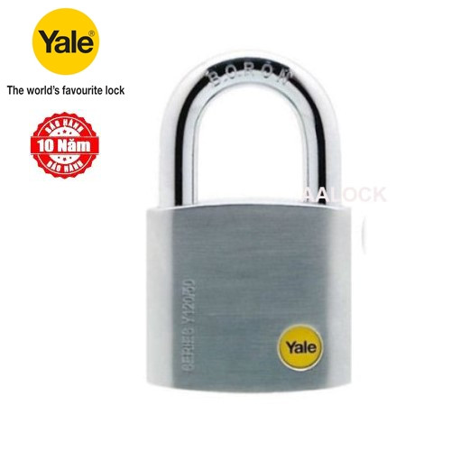 Ổ khoá yale y120/50/127/1/5 size 50mm- ổ khóa bấm chống trộm cao cấp- npp aalock