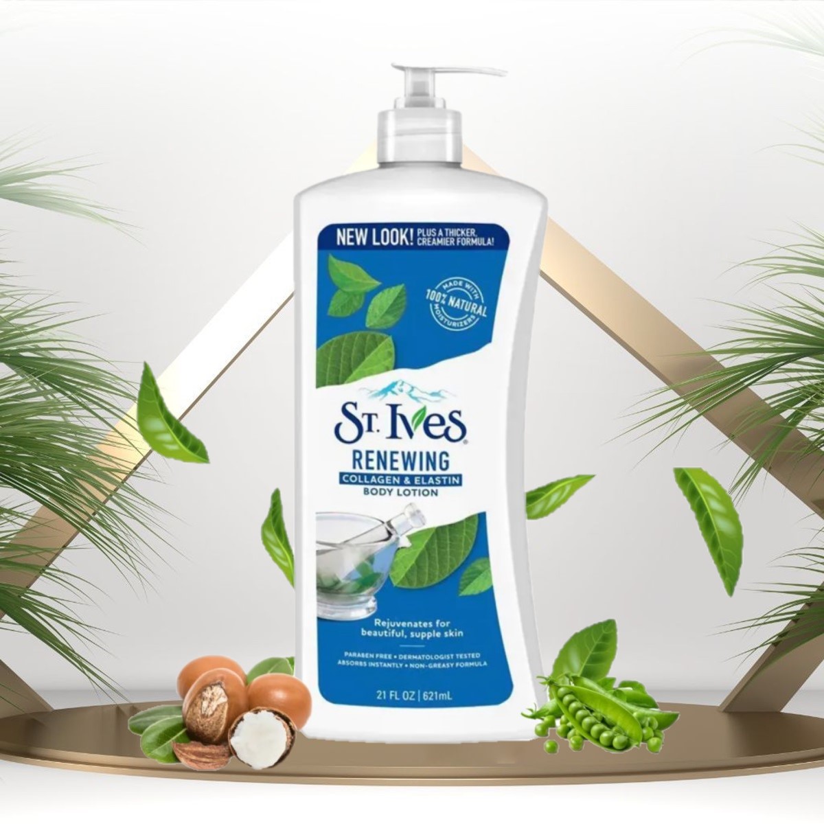 Sữa Dưỡng Thể St. Ives Collagen & Elastin Trẻ Hóa Da 621ml St Ives Renewing With Collagen & Elastin Body Lotion