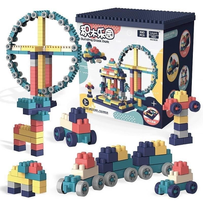 Bộ lego láp ráp xếp hình siêu trí tuệ vòng quay khổng lồ 520 chi tiết