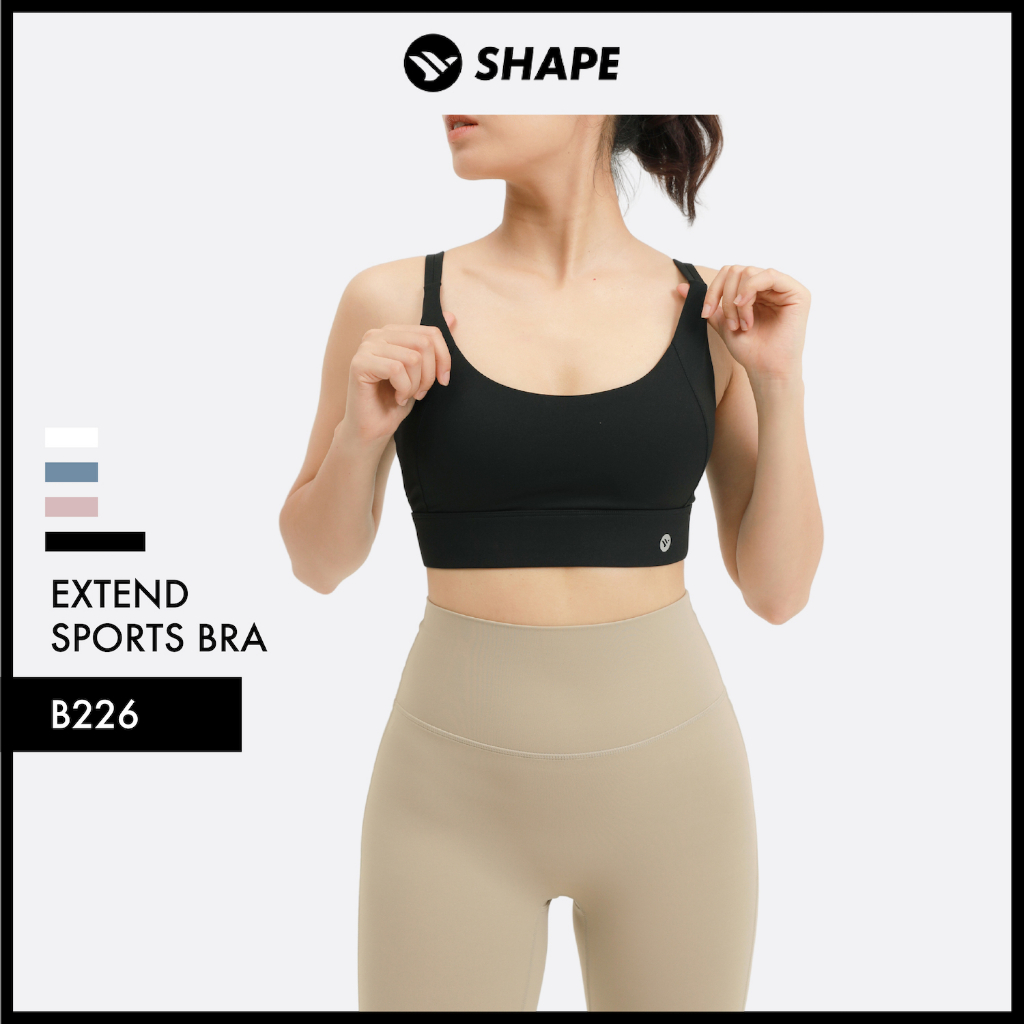 Áo bra tập gym yoga nữ Shape dây đôi xoắn lưng đẹp Extend Sports Bra [B226]