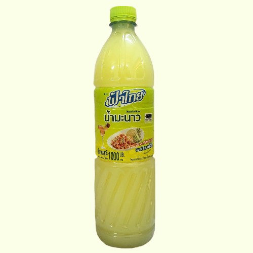 FATHAI + chai 1 Lít + NƯỚC CHANH THÁI LAN Lime Juice (HALAL)