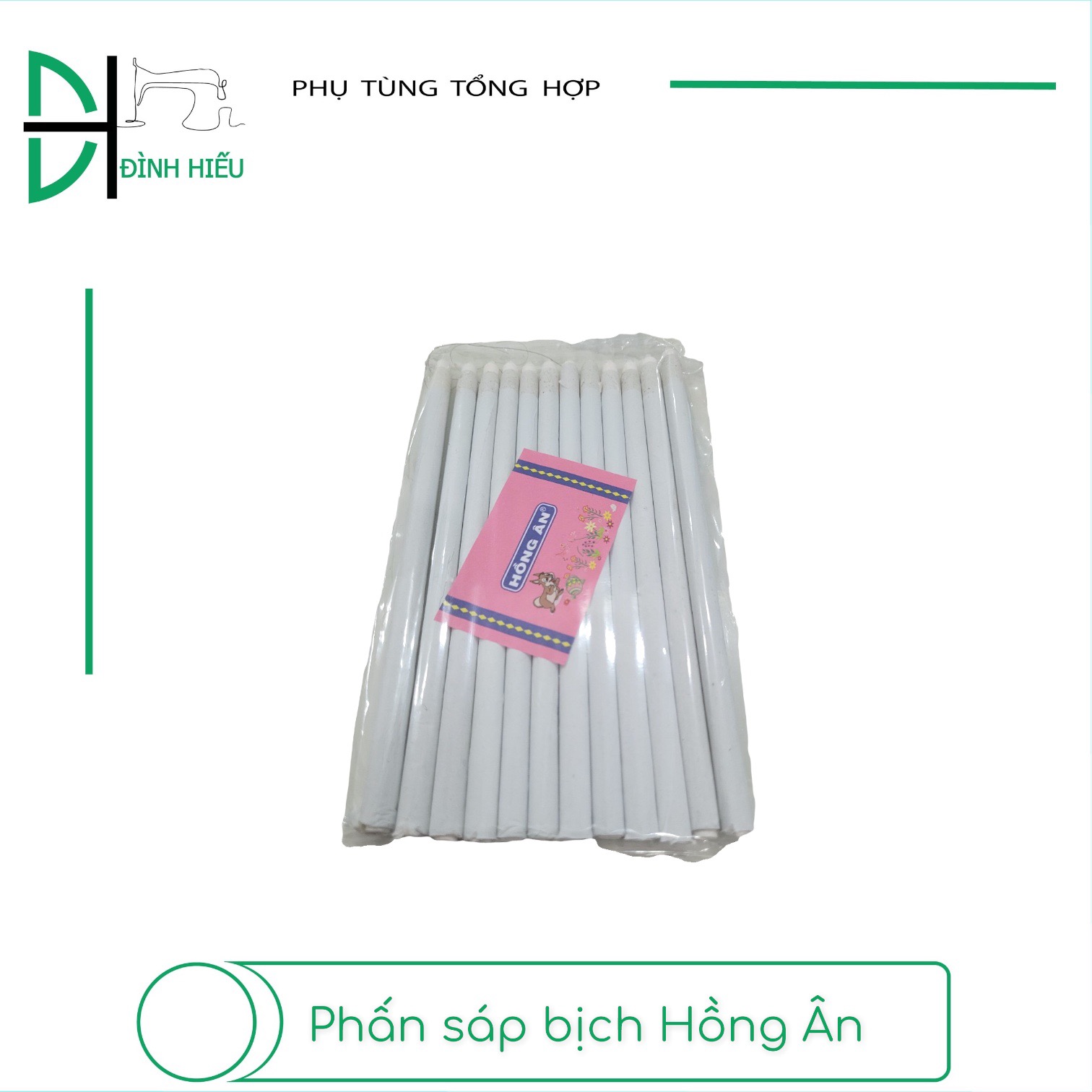 Phấn sáp bịch 12 cây dài 15,5cm hiệu hồng ân