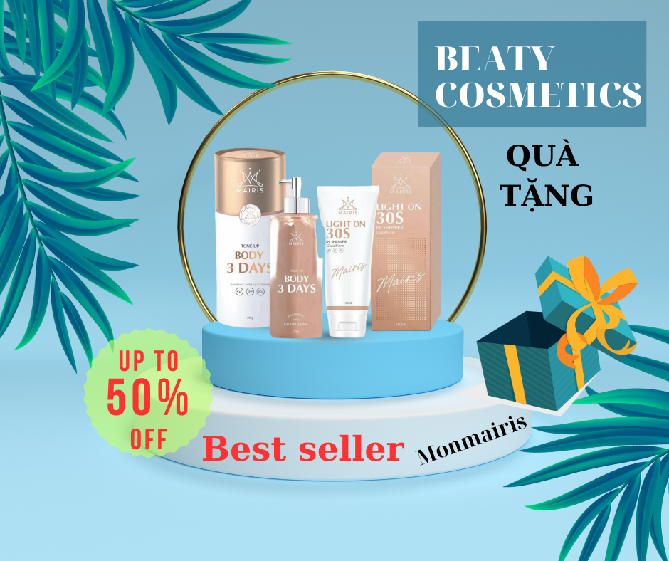 Combo 2 tắm trắng tặng 1 kem body, tắm trắng light on 30s, bật tone từ lần đ ầu sử dụng, trắng, mịn, thơm maris