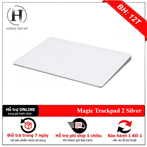 Bàn di chuột Bluetooth "Apple Magic Trackpad 2 màu Silver"