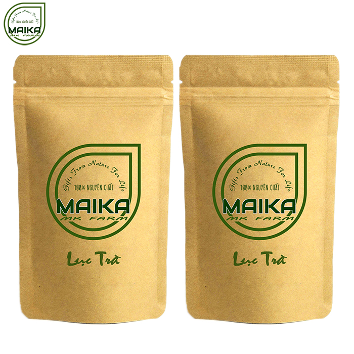 Combo 2 Lục Trà Nguyên Chất 50g MK Farm  - Giảm cân, giảm khả năng mắc bệnh tiểu đường [ Đã được kiểm nghiệm y tế ]