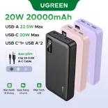 UGREEN Pin sạc dự phòng 10000mAh|20000mAh 22.5W Max Power Bank Di động PD Sạc nhanh hai chiều PowerBank cho iPhone 15 Laptop Notebook Samsung Pixel iPad Model:PB311 PB312