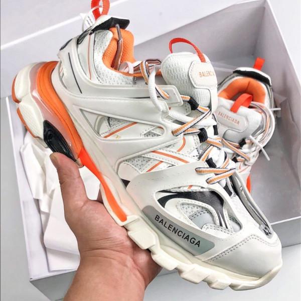 Giày sneaker trainer 3.0 màu trắng cam