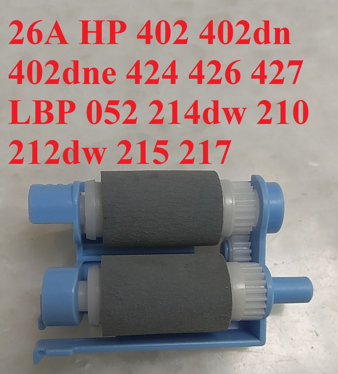 Quả Đào Lớn 26A (bánh xe lấy giấy) HP 402 402dn 402dne 424 426 427 Canon 052 214dw 210 212dw 215 217