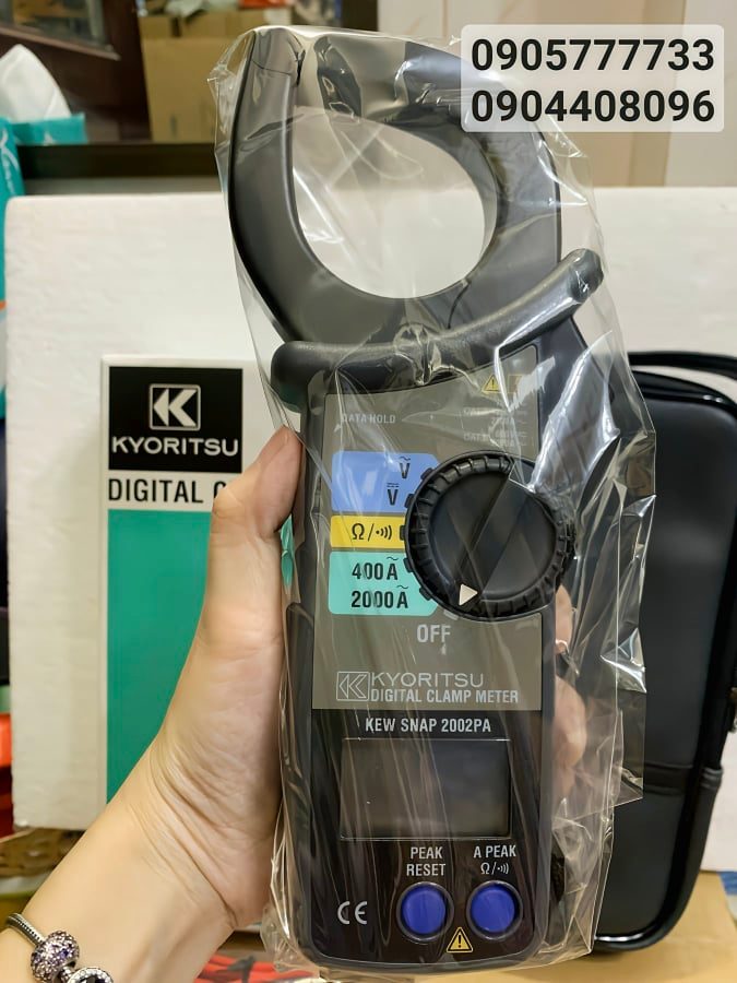 Đồng Hồ Ampe kèm KYORITSU 2002PA (AC 2000A)