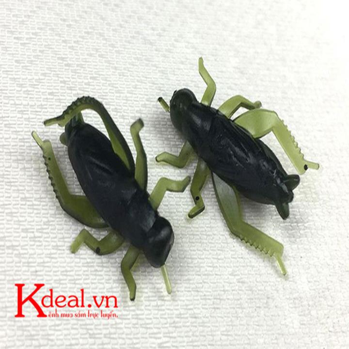 Mồi dế câu cá giá rẻ 2.5cm - 7g màu đen