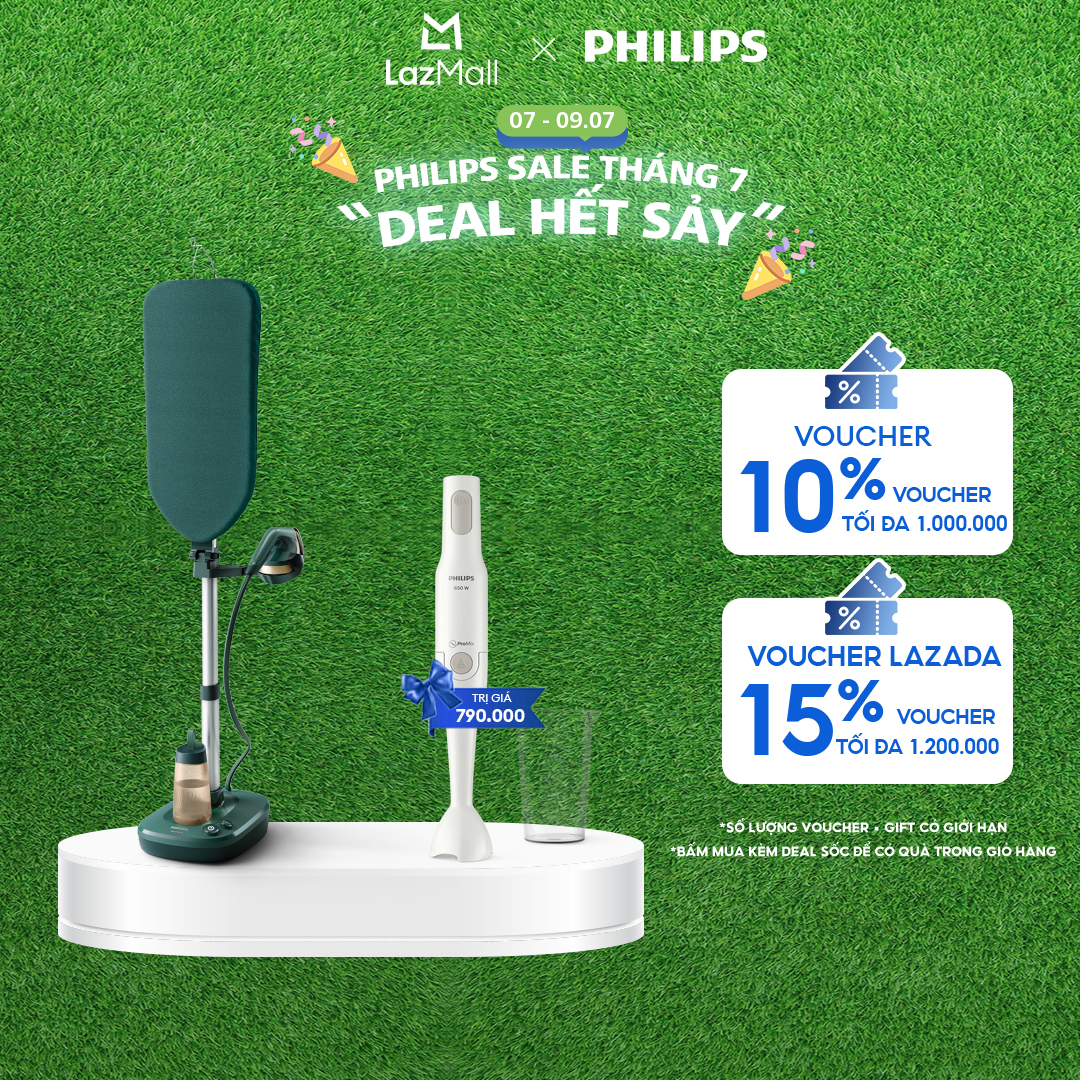 Bàn Ủi Đứng  Cao Cấp Đa Năng All-In-One Philips AIS6020/70|OptimalTEMP không cháy|ván ủi đa góc| bình nước 1.1L| có bánh xe|BH 2 năm - Hàng Phân Phối Chính Hãng