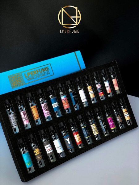 Bộ test 24 mùi hương , ống 3ml dạng tinh dầu thơm đậm đặc