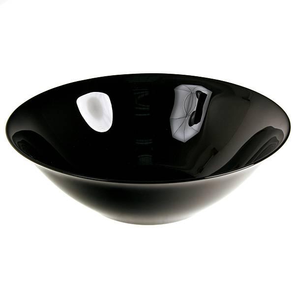 Bát tô thủy tinh Luminarc Carine đen 27cm  D2376