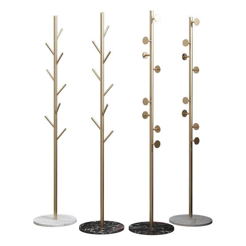 Cây treo quần áo, mũ, túi xách tải trọng 150kg, sử dụng thép chịu lực, chân đế làm từ đá cẩm thạch - Cây treo đồ phong cách Hàn Quốc cao cấp