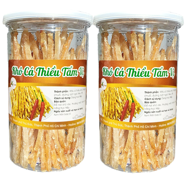 [HCM]Cá Thiều Que Tẩm Gia Vị Loại Ngon Hiệu SK Food