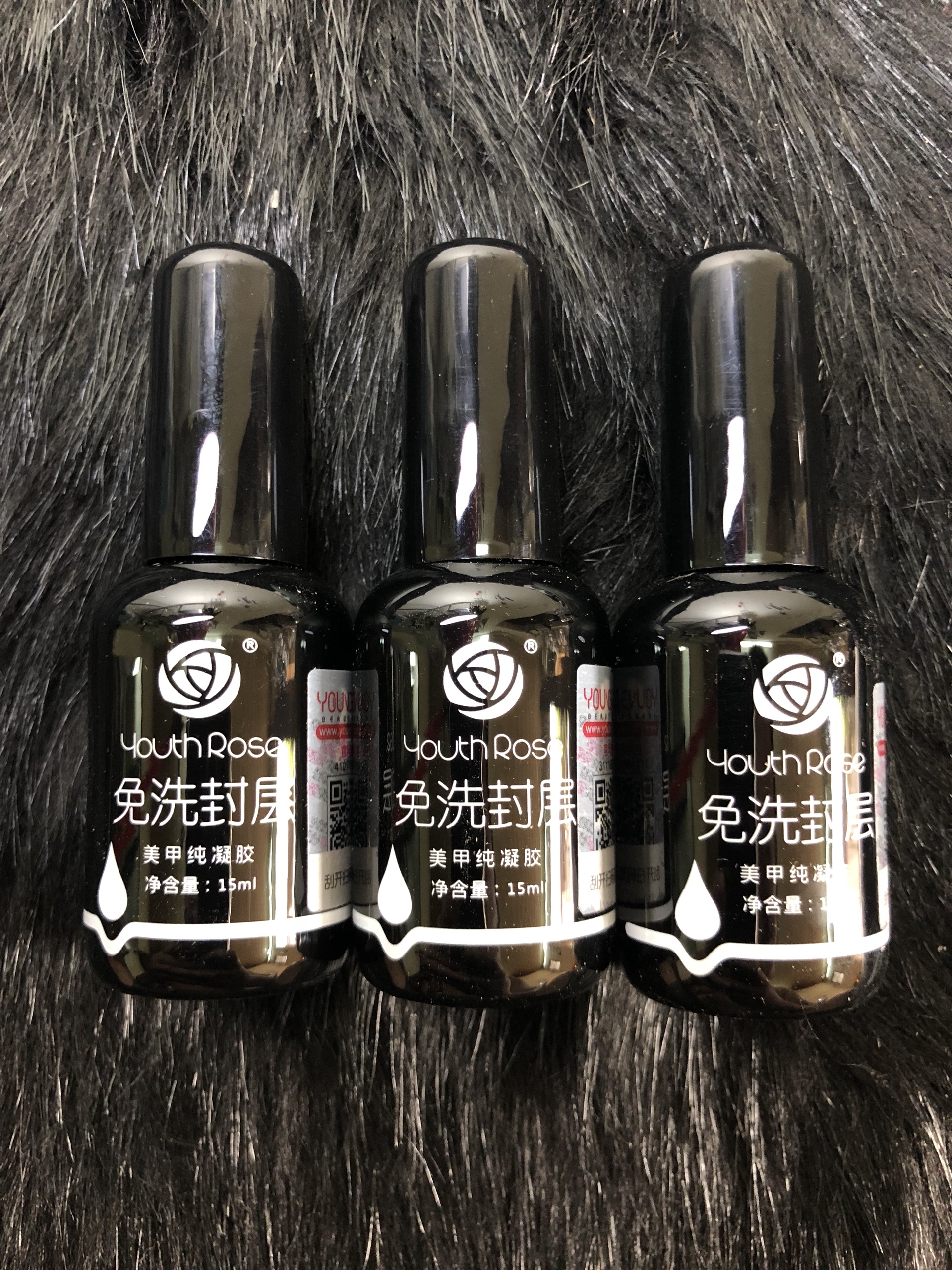 Top bóng hoa hồng dùng cho nail hàng chuẩn