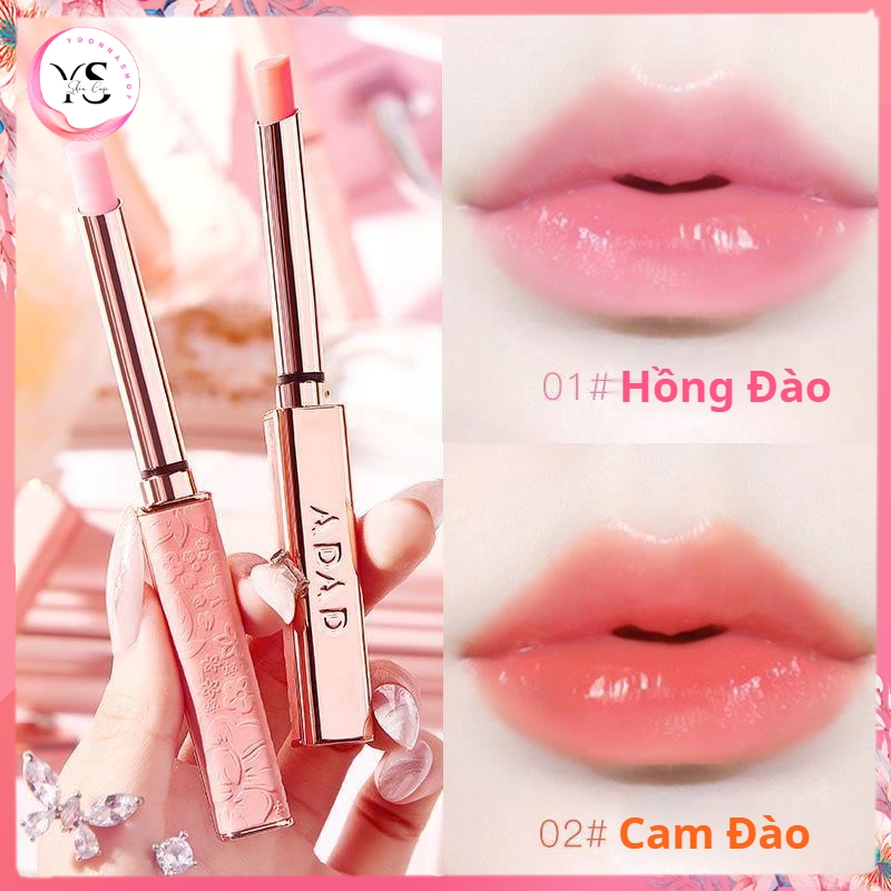 Son Dưỡng Môi Căng Mọng Mềm Mại ADAD Chiết Xuất Hoa Hồng Và Mật Ong Lên Màu Cực Xinh (MỚI)