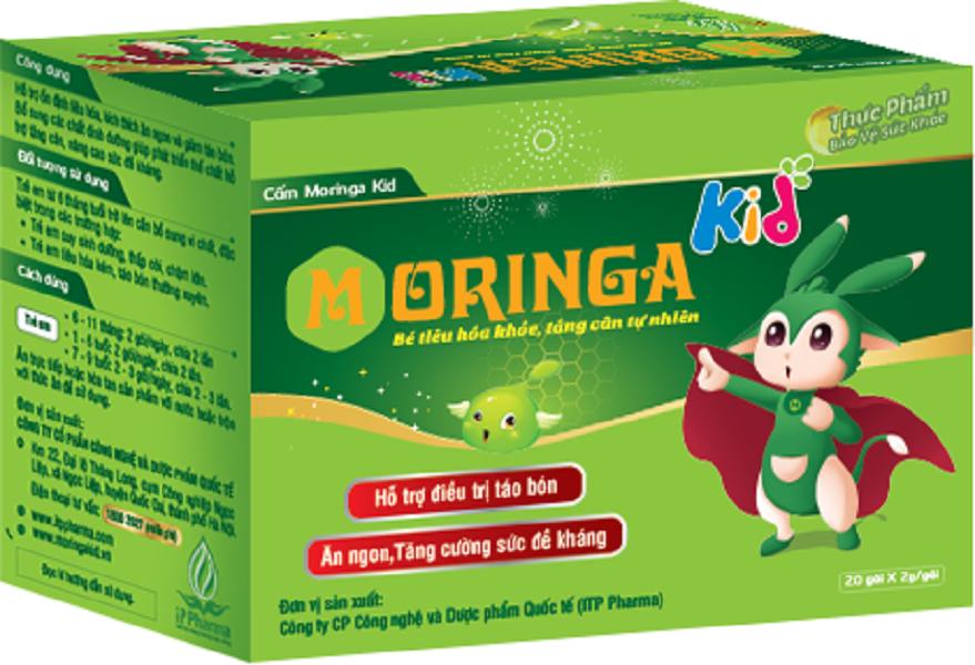Thực phẩm chức năng cốm chùm ngây moringa kid - hỗ trợ bé hấp thụ