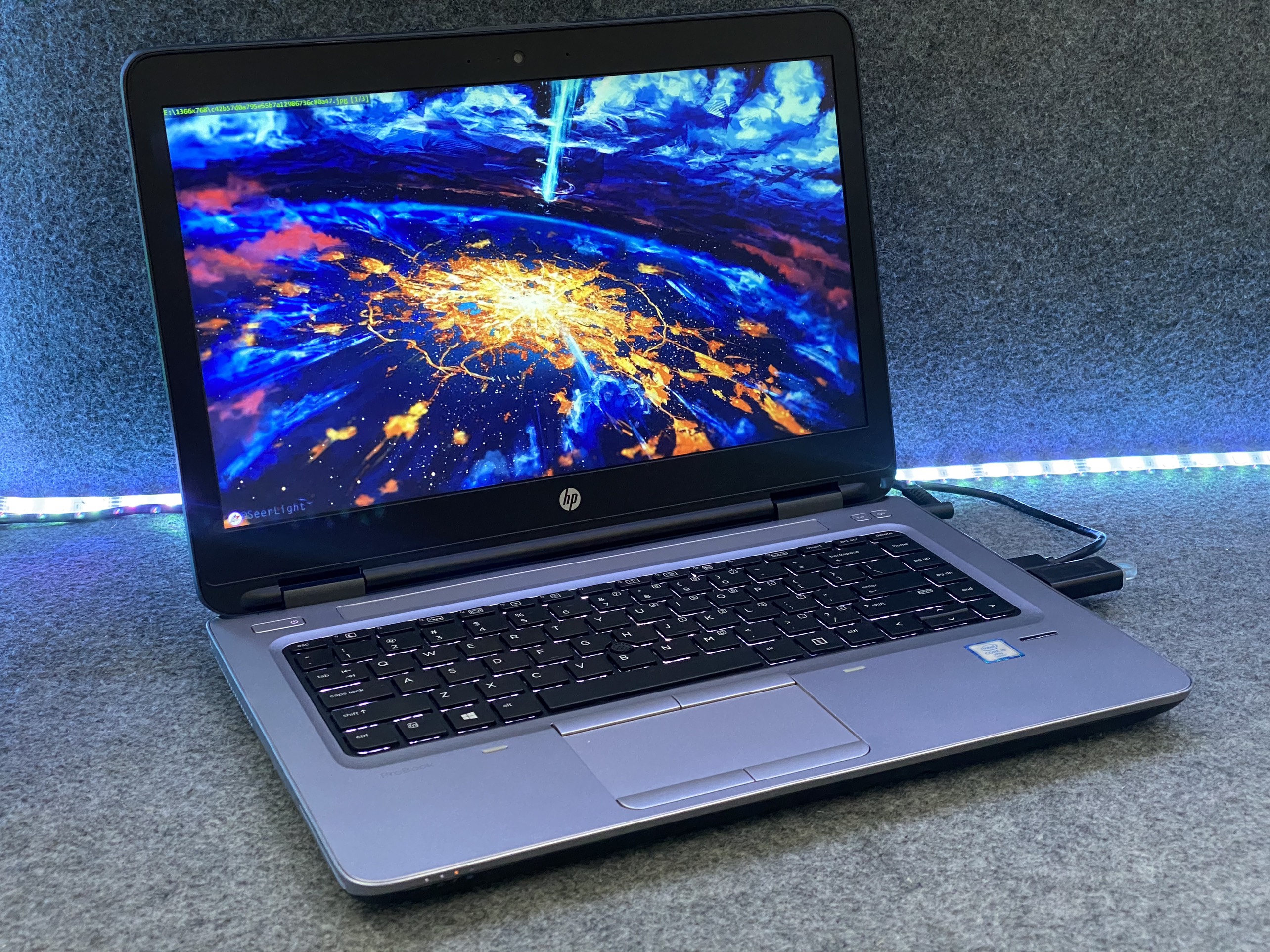 Laptop HP Probook 640 G2 (i5 6300U/Ram 8GB/SSD 128GB/Win 10 Pro) màn hình 14inch Like New 99%, sáng đẹp không lỗi