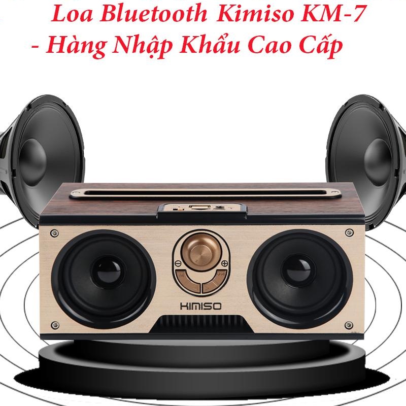 Loa Bluetooth Kimiso KM7 âm thanh cực định - Hàng chính hãng