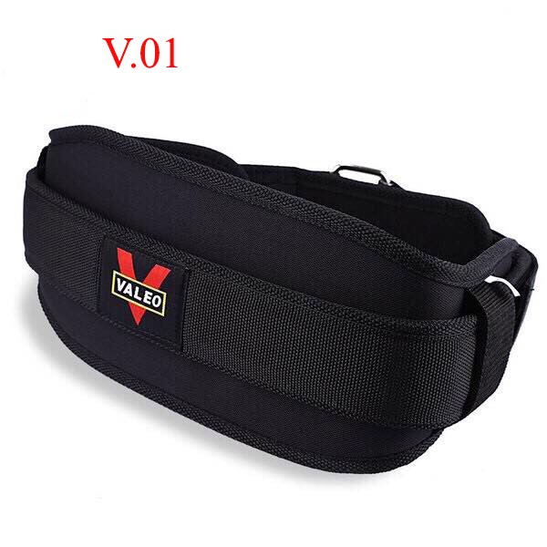 Đai lưng mền Valeo tập gym, phụ kiện thể thao Chính Hãng